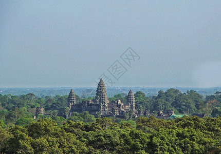 柬埔寨吴哥窟背景