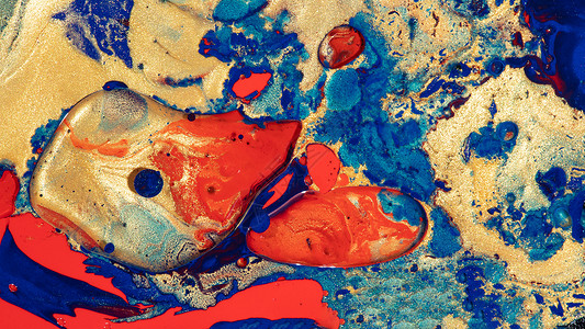抽象与鱼素材自然纹理色彩背景