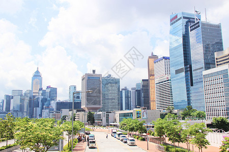 香港中环建筑繁华高清图片素材