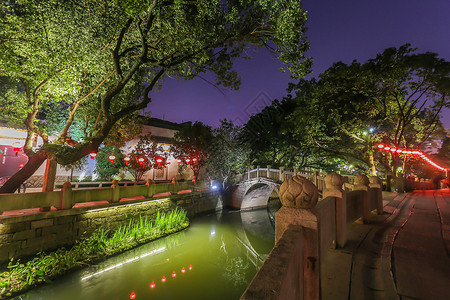 福州上杭街夜景图片