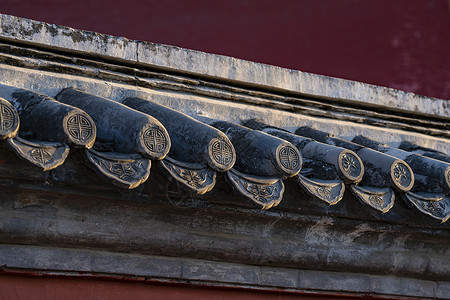 历史瓦片北京历史鼓楼背景