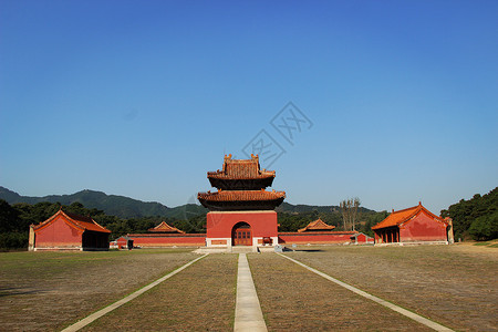 河北唐山清东陵背景