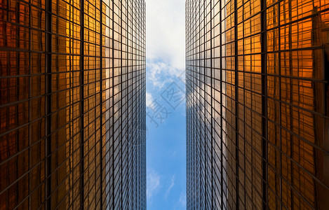 PPT层级图香港海港城背景