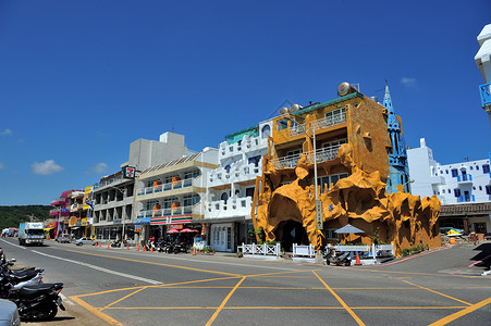 台湾垦丁街景建筑图片