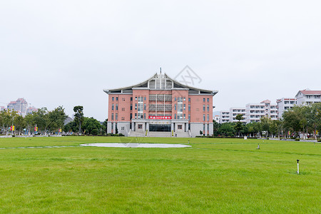 集美大学中山纪念楼背景图片