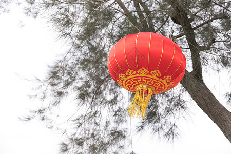 过年喜庆的红灯笼背景图片