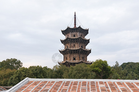 保石塔泉州开元寺东西塔背景