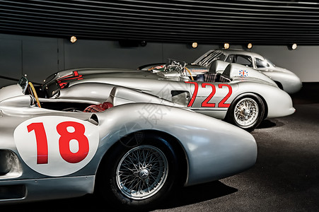 博物馆赛车轿车展品高清图片