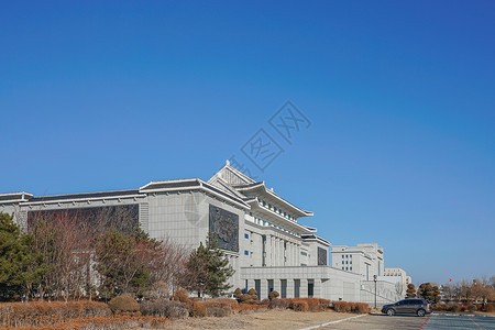 延边博物馆背景图片