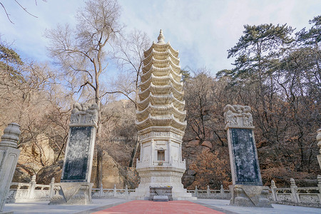 鞍山二一九公园鞍山千山自然风景区背景