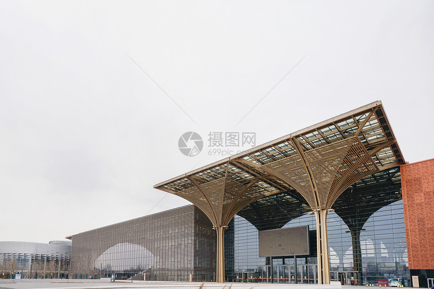天津滨海文化中心图片