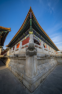北京景山公园寿皇殿传统文化高清图片素材