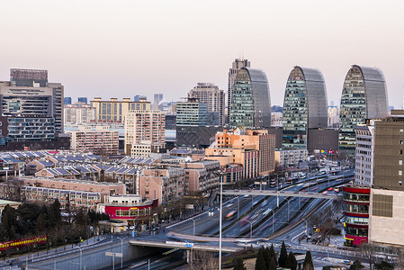 北京国际展览中心欧式建筑高清图片素材