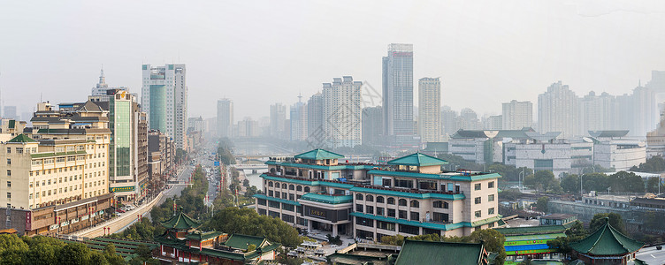 南昌城市建筑背景图片