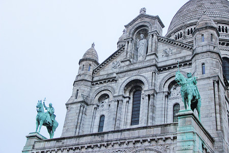 巴黎圣心大教堂高清图片