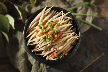 手工鱼鱼面西北面食高清图片