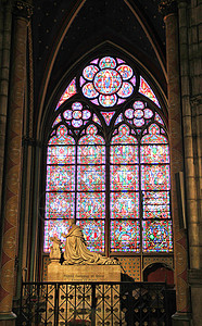 巴黎圣母院礼拜堂高清图片