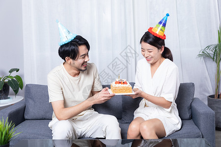 情侣庆祝生日模特高清图片素材