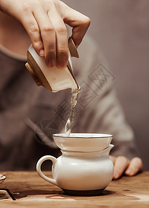 牛奶红茶茶叶静物棚拍背景