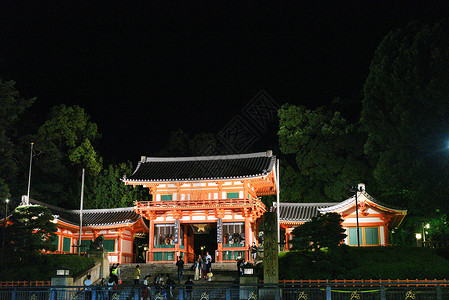 日本京都夜景图片