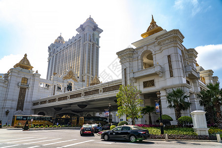 澳门银河酒店城市建筑高清图片素材