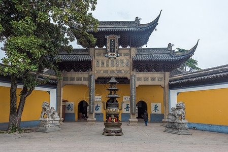 江苏镇江金山寺背景图片