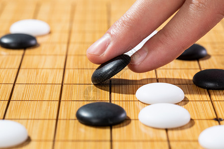 围棋下棋背景图片