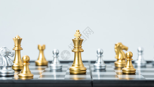 国际象棋商业策略高清图片