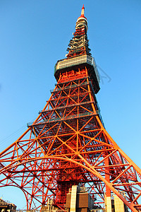 东京塔日本东京铁塔高清图片