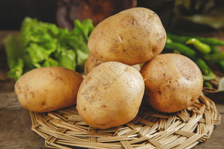 黄心土豆营养金土豆高清图片