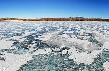 阿尔山杜鹃湖背景