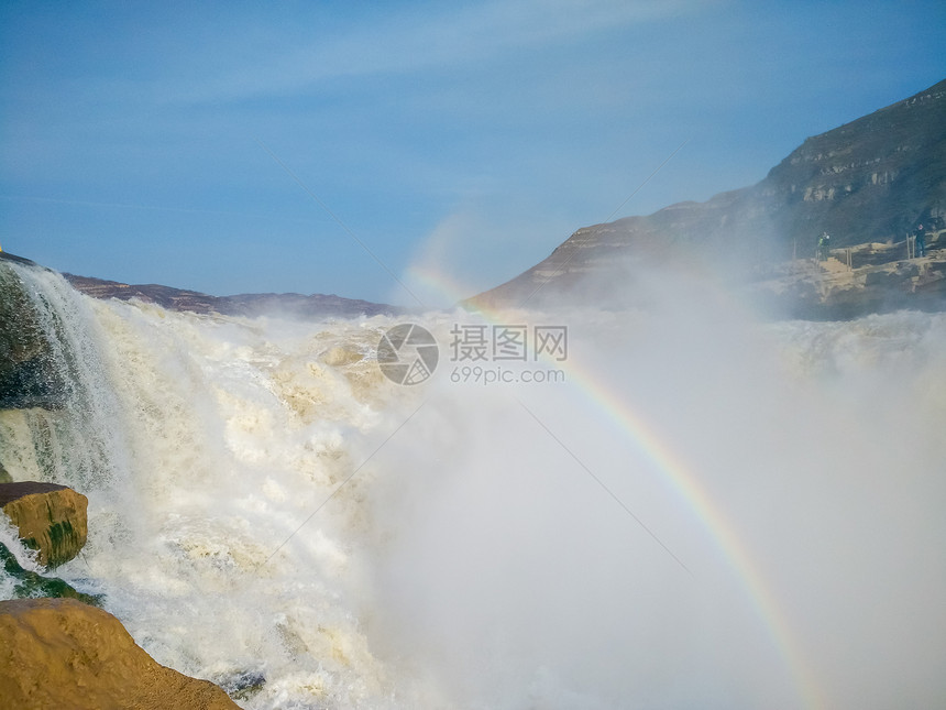 山西黄河壶口瀑布风光图片