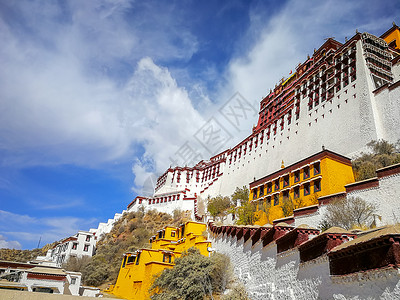 西藏布达拉宫风光图片