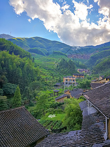 浙江丽水云和梯田景区图片