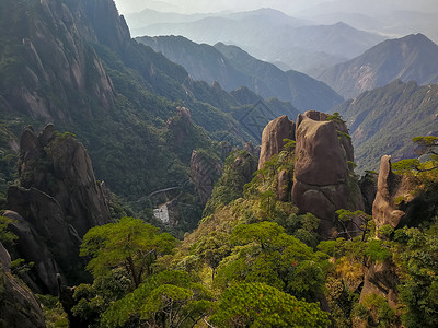 江西上饶三清山风光山石高清图片素材