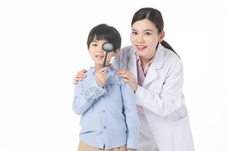 儿童体检视力检查高清图片