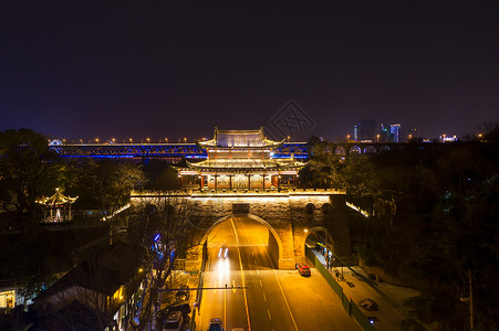 武汉古城墙铁门关城市高清图片素材