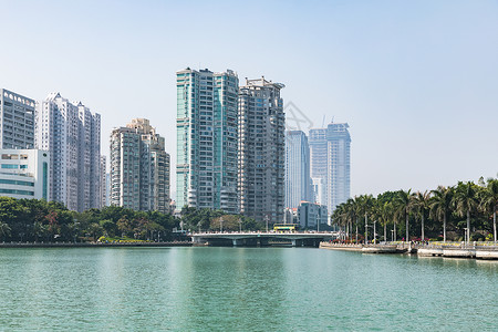 城市高楼建筑背景图片