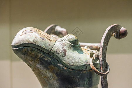 小跳蛙蛙形青铜装饰背景背景