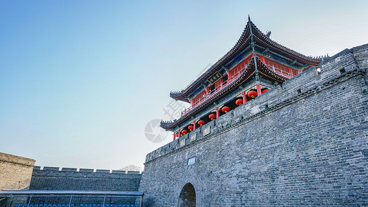 荆州古城墙文化高清图片素材