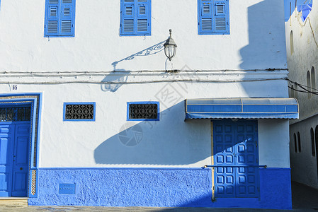 摩洛哥艾西拉小镇建筑图片