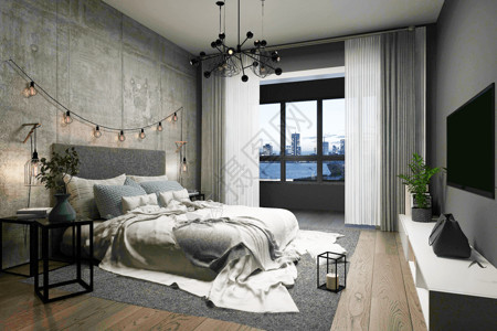 欧式卧室设计图片