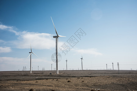 电力设备素材风力发电机背景