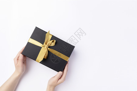 礼物盒黄色生日礼物盒高清图片