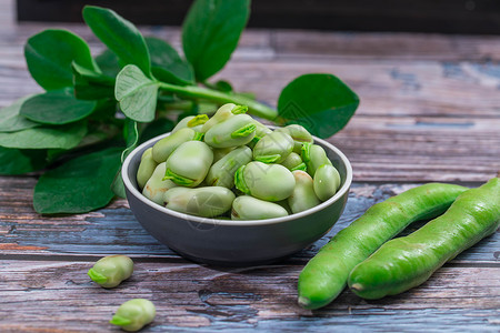 新鲜蔬菜蚕豆图片