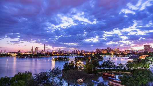 天津城市夜景图片