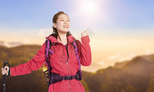 登山服登山运动设计图片