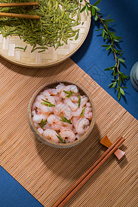 龙井虾仁美食高清图片素材