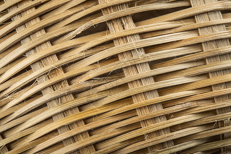 天然竹子编织物背景图片