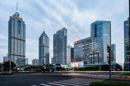 摩登大亨城市CBD背景